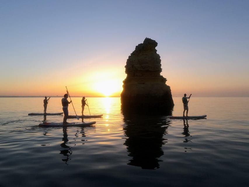 Lagos: Guided SUP Tour to Ponta da Piedade Caves - Praia Dona Ana and Praia do Camilo: short photo stops with scenery value
