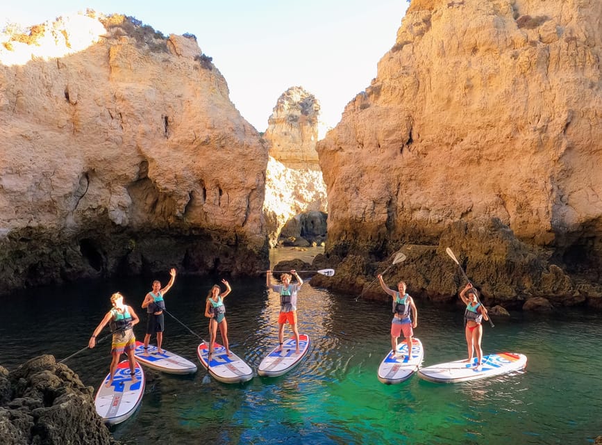 Lagos: Guided SUP Tour to Ponta da Piedade Caves - Value for $68: 2 hours, coaching, and the right gear