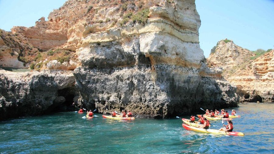 Lagos: Kayaking Tour - Meet at Marina de Lagos, and Get Your Kayak Groove Fast