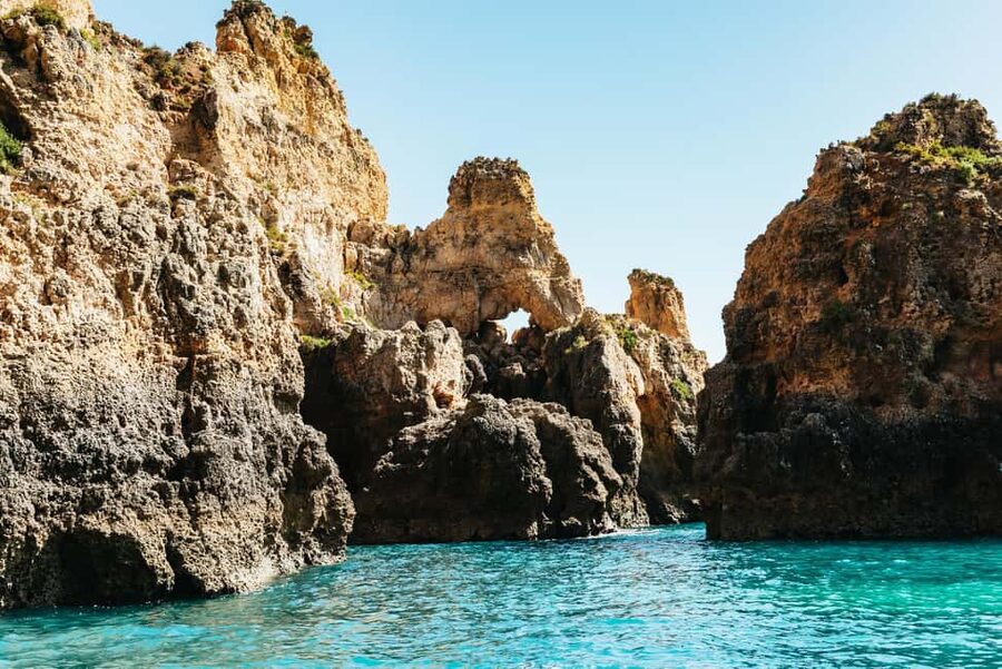 Lagos: Ponta da Piedade Coastline Boat Cruise - Praia da Batata, Dona Ana, and Camilo: the “golden beaches” parade