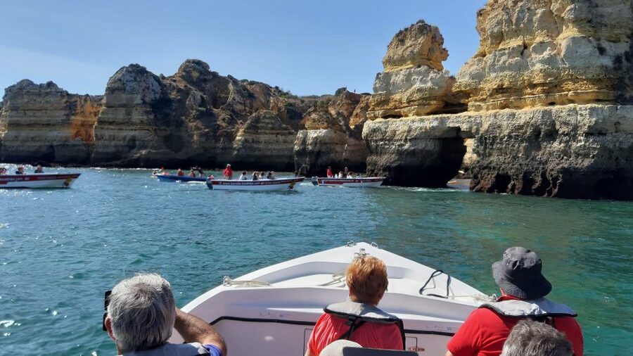 Lagos: Ponta Piedade Sail & Caves Cruise w/Portuguese Tapas - Setting Sail in Lagos, the Algarve Way