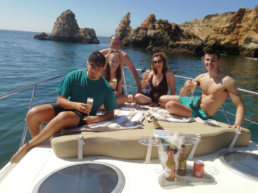 Morning/Afternoon Luxury Yacht Cruise with Drinks and Snacks - Anchoring in Alvor and the Rhythm of Cruise, Pause, Enjoy
