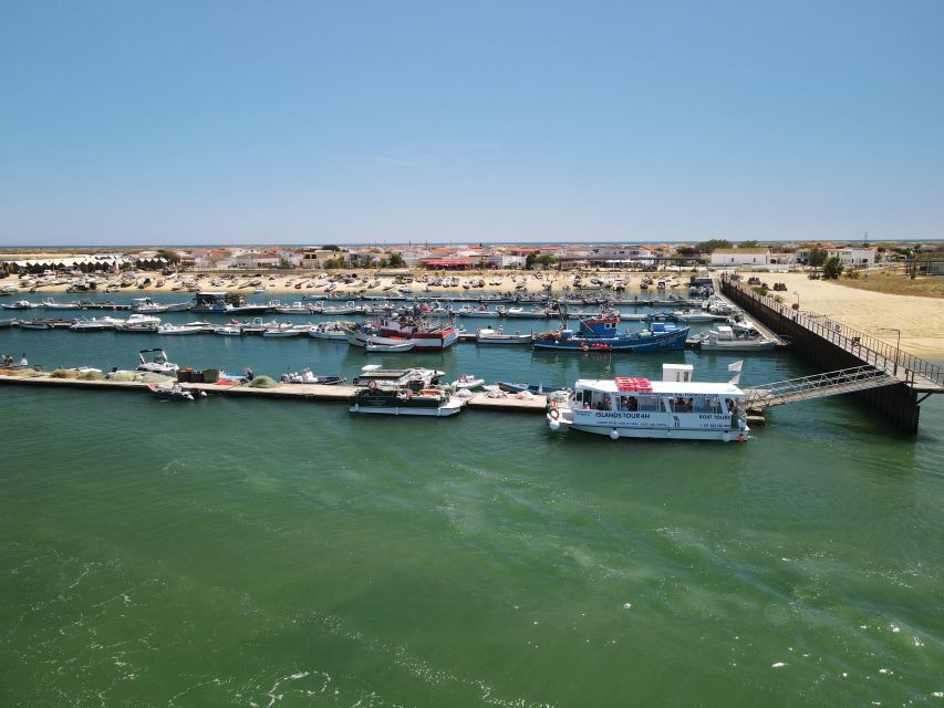 Olhão: 4-Hour Ria Formosa Islands Tour - The short second Farol stop and the Praia da Ilha Deserta pass-by