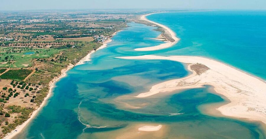 Olhão: Ria Formosa Sunset - Tour along the islands - Swimming Stops and the Included Snorkeling Setup