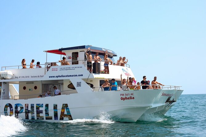 Ophelia Catamaran Cruises + Beach BBQ - A catamaran day that hits Benagil, then slows down for beach time