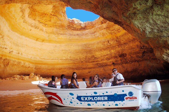 Ophelia Catamaran Cruises + Beach BBQ - Algar de Benagil: how the cave visit actually plays out