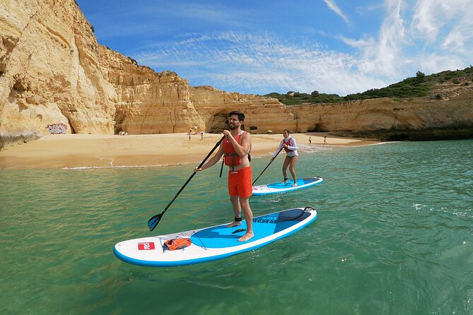 Paddleboarding adventure at Benagil caves - Crowds, Parking, and Timing Around Benagil