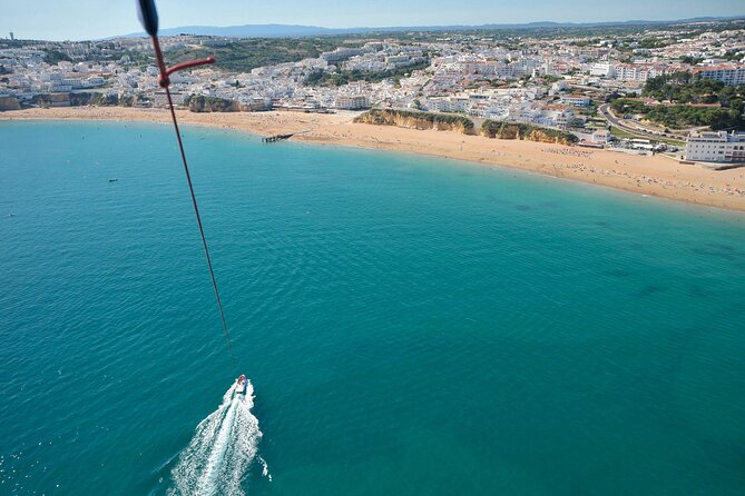 Parasailing from Albufeira Marina by Boat - Safety and Crew Skills: The Part That Makes You Feel Okay Doing This