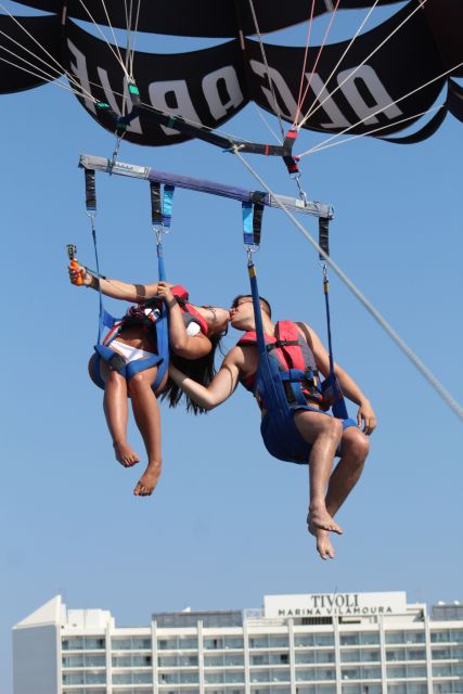 Parasailing Vilamoura - The Lift Off: 8-10 Minutes Up to 200m