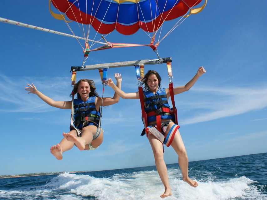 Parasailing Vilamoura - The Boat Ride: Custom Cherokee Comfort on the Algarve Coast