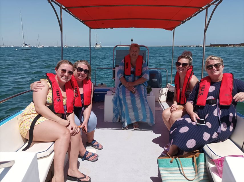 Passeio Barco na Ria Formosa 5H - First impressions on the 6-metre catamaran ride