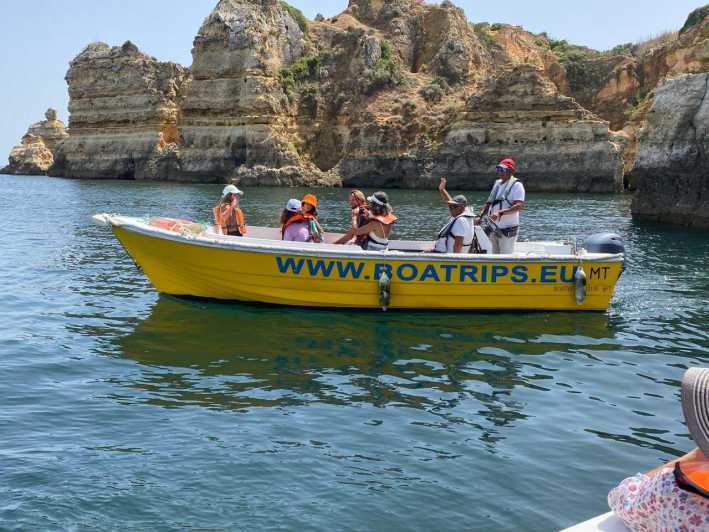 Ponta da Piedade:Express grotto tours - A Fast, Close-Up Boat Ride Into Ponta da Piedade