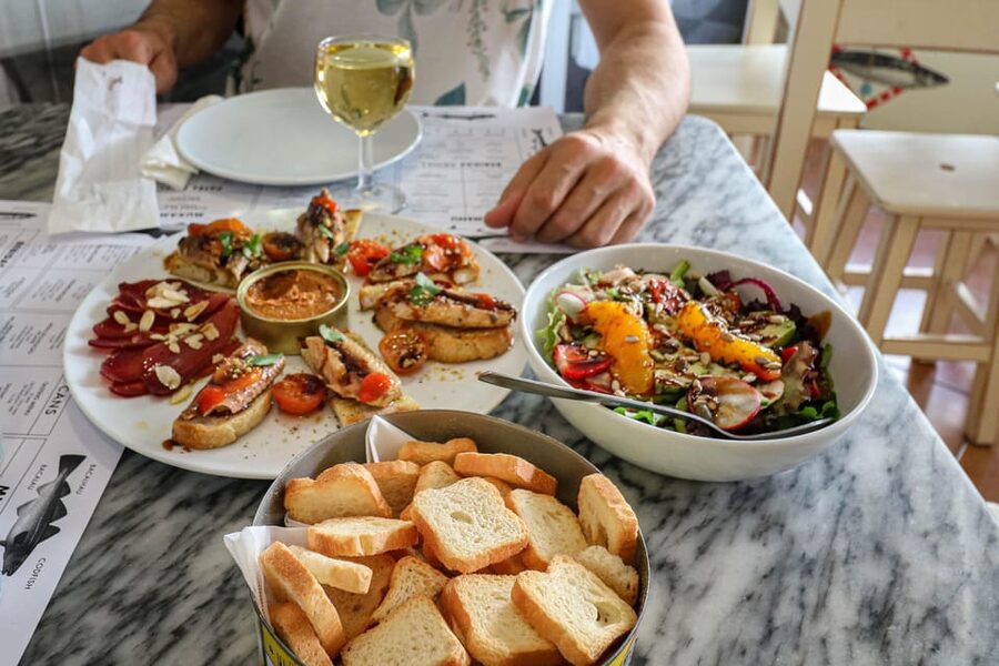 Portimão: 3-Hour Food and Historical Center Tour - Wine, digestif, and dessert for a proper Algarve finish
