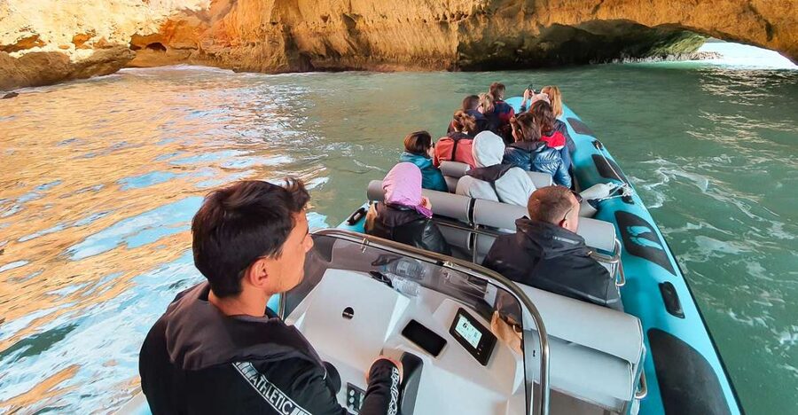 Portimão: Benagil Cave and Praia de Marinha Boat Tour - Benagil Cave Time: Close-Up Views Without the Rush