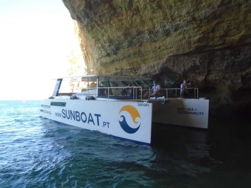Portimão: Benagil Caves & Golden Coast Eco Catamaran Tour - Benagil Sea Cave and Nearby Caves: The Guided Part That Changes the Trip