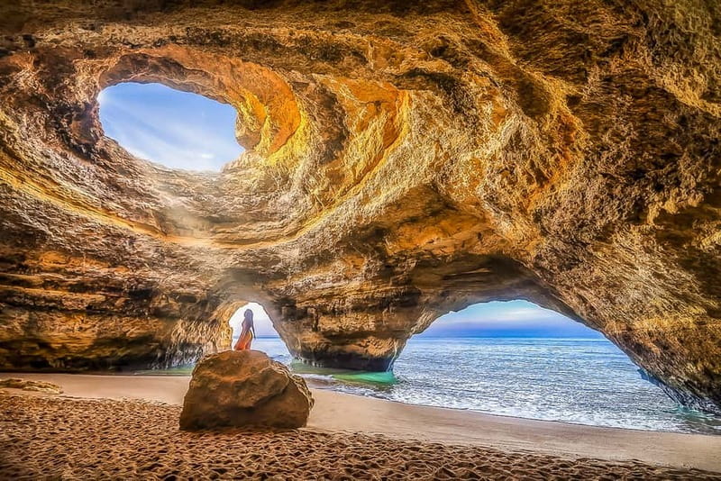 Portimão: Benagil Caves Speed Boat Tour with Sunset Option - The Coastal Stops: Santa Catarina Fort, Ferragudo Castle, and Fishing Villages