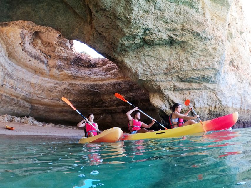 Portimão: Benagil Caves Speedboat and Kayak Guided Tour - The kayak intro: how the instruction sets you up for a safer, calmer paddle