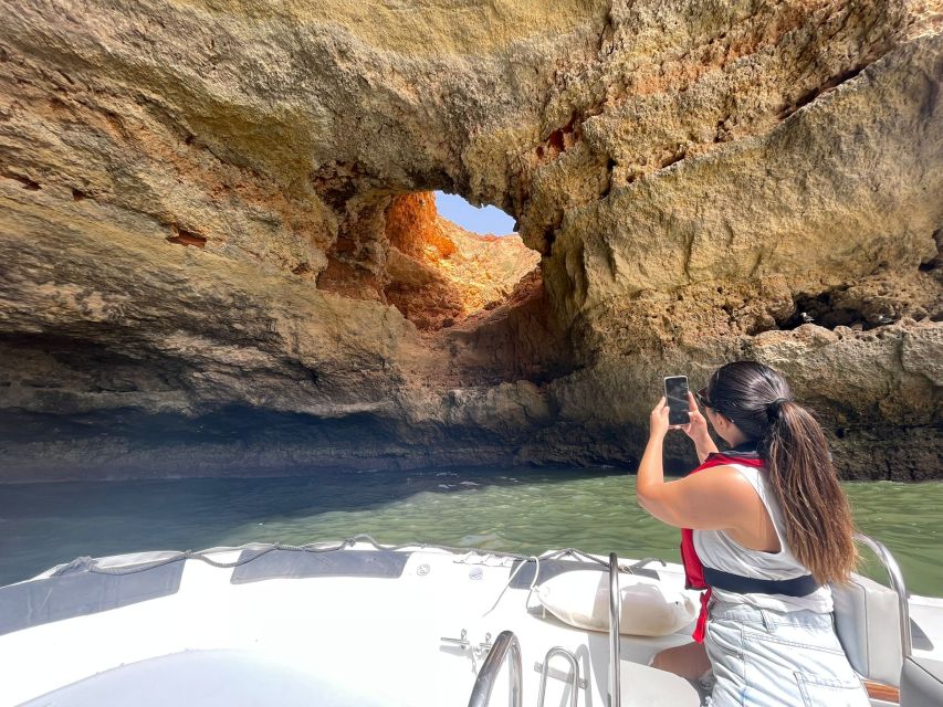 Portimao: Boat trip to the Benagil Cave - Speedboat Ride Comfort: The Right Kind Of Excitement