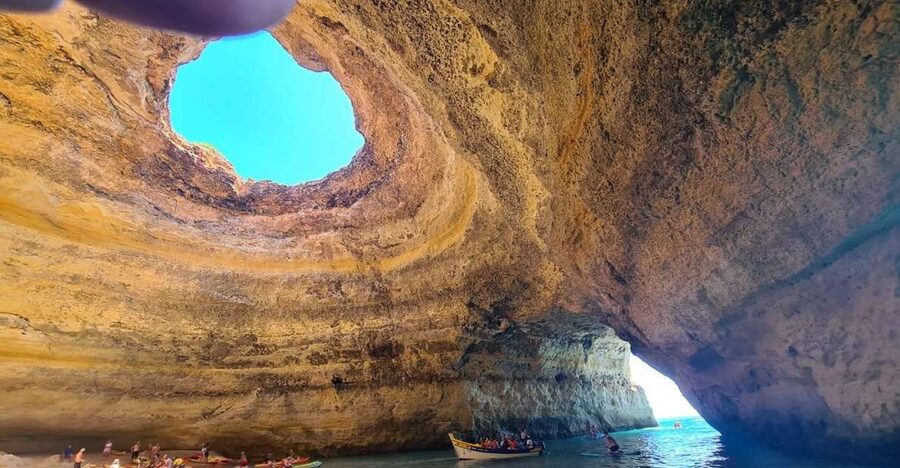 Portimão: Family Gathering - Portimão to Praia da Marinha: why this cave route works