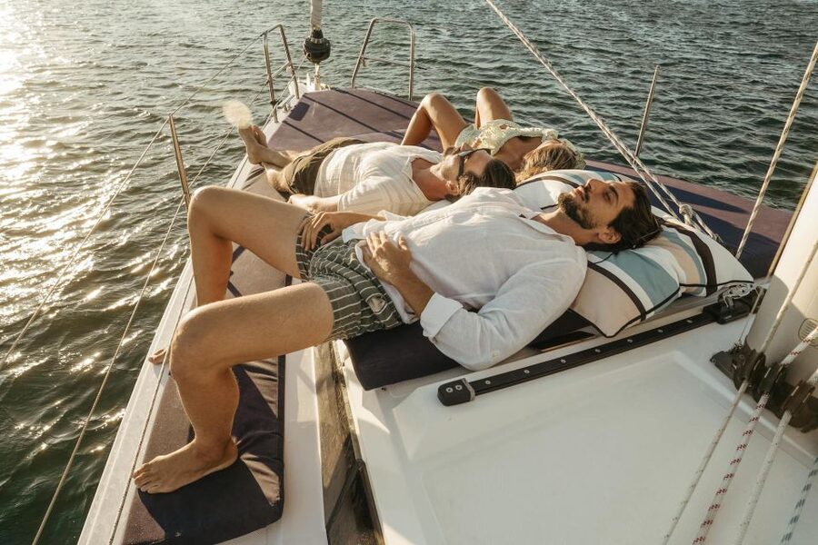 Portimao: Full Day Luxury Sail-Yacht Cruise - Included paddle boards: fun you can control, not a chore