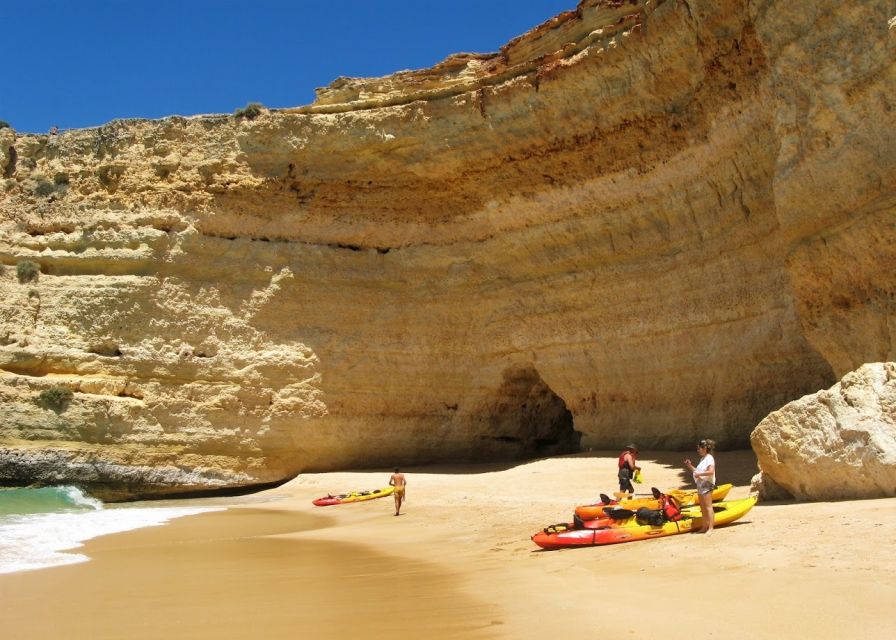 Portimão: Private Benagil Caves Catamaran and Kayak Tour - Catamaran comfort: a rest you will actually use
