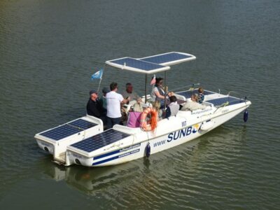Silves & Arade River History Tour on a Solar Boat