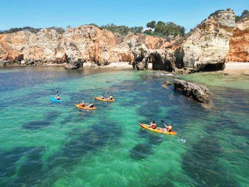 Portimão: Small Group Kayak Cave and Cliff Tour - Portimão Coast Paddling: Cliffs, Coves, and Controlled Confidence