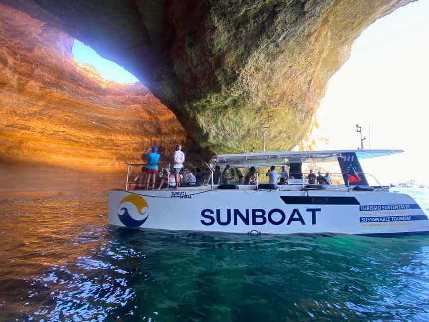 Portimao: Summer SUNSET Benagil Caves Tour | Eco Catamaran - Why This Sunset Benagil Cruise Feels Special