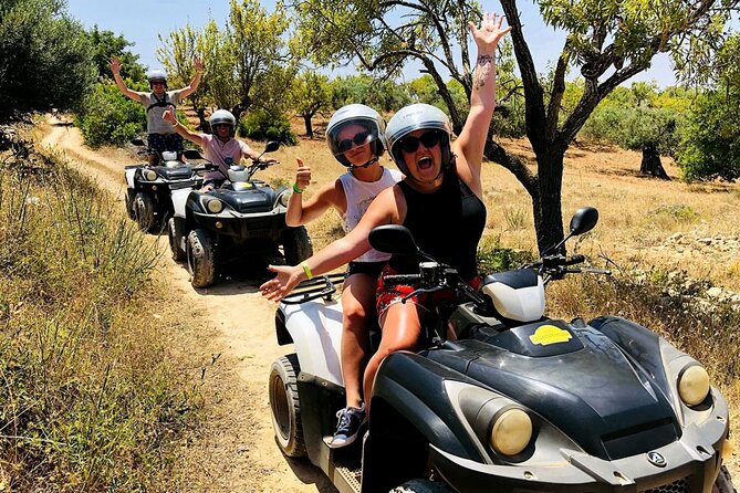 Quad Biking Adventure Tour in Albufeira - Safety First: Helmets, Goggles, Water, Insurance, and Clear Instruction