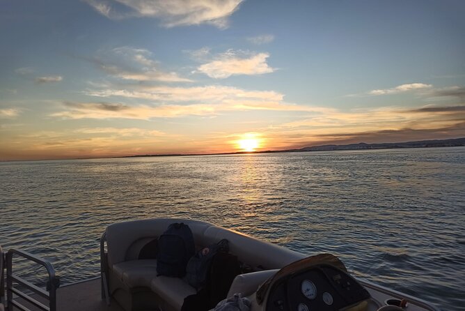 Romantic Sunset Tour in the Ria Formosa from Faro - Comfort on a small catamaran, and what to bring