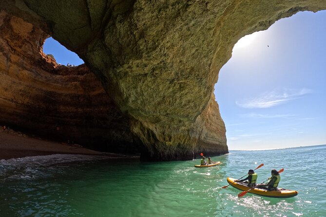 Sunrise Small Group Kayak Experience in BENAGIL Cave & 4K Photos - Leixão das Gaivotas and the Smuggler’s Tunnel, if time allows