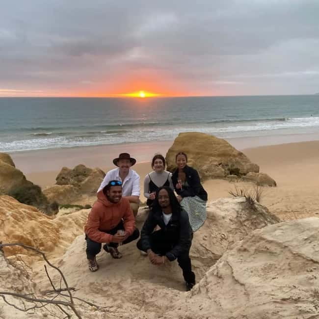 Sunset Coast Tour w/ Champagne & Dinner - A 3-hour Algarve sunset loop that fits real life