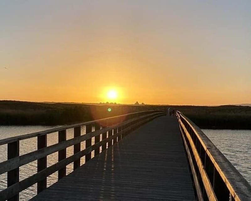 Sunset Coast Tour w/ Champagne & Dinner - Pickup and the ride: yellow flash convenience, open-air reality