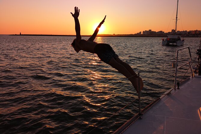 Sunset Tour on a Luxury Sailing Yacht from Vilamoura - Stop 3: the central Algarve fishing village where sand meets rock