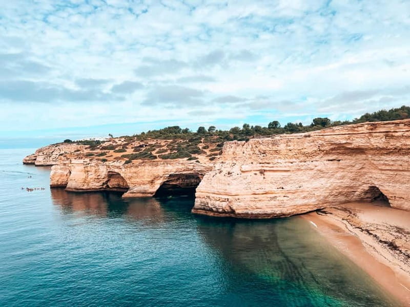 The Original 7 Hanging Valleys Guided Hike With Pickup - Praia da Marinha: your big finish beach and why it’s so photogenic
