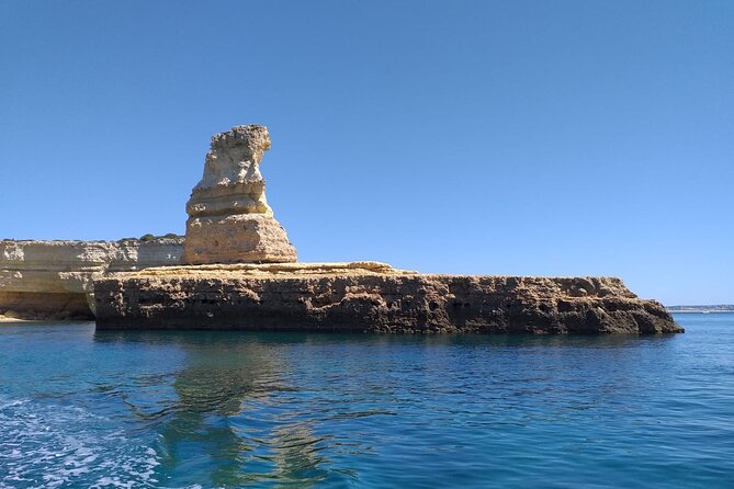 Tour to Benagil Caves and Coastline in Albufeira - Nossa Senhora da Rocha and the Magic of Cliffs Above Sea Level