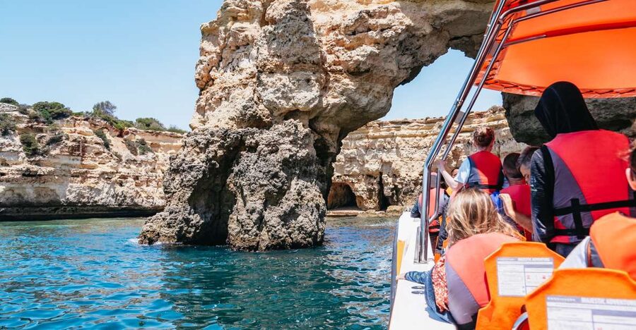 Vilamoura: Benagil Cave Boat Tour with Entry - Custom-built boats with assigned seats, where comfort actually counts