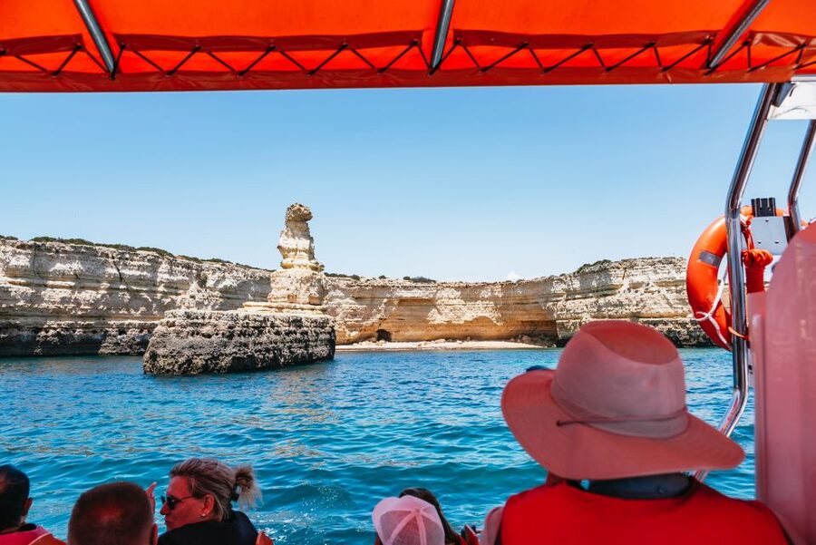 Vilamoura: Benagil Cave Boat Tour with Entry - The coastline stops that make the ride feel worth it